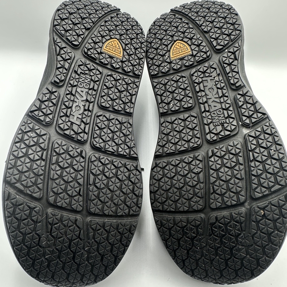 Hoka One One HOKA Bondi SR Triple Black leather sneakers in size 12 men used - Picture 6 of 11